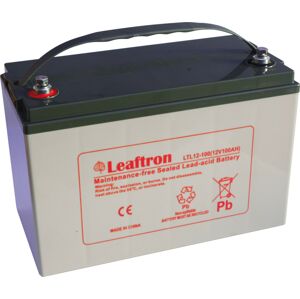 Leaftron Olověný akumulátor 12V 100Ah pro elektromotory