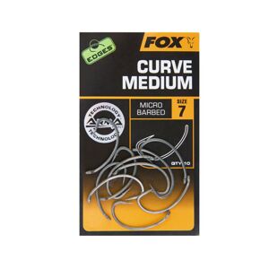 Fox Háčky EDGES Curve Shank Medium 10ks - vel. 6