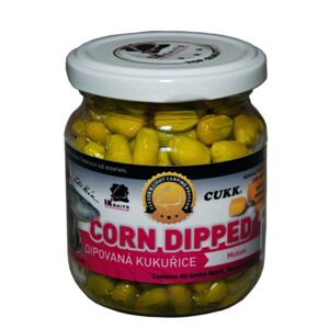 LK Baits Dipovaná kukuřice 220ml - Mussel