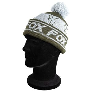 Fox Čepice Green/Silver - Lined Bobble Hat