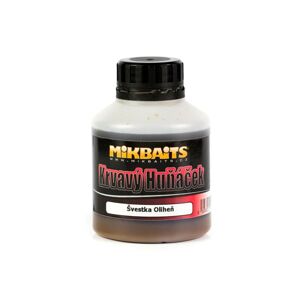 Mikbaits Booster Krvavý Huňáček 250ml - Švestka Oliheň