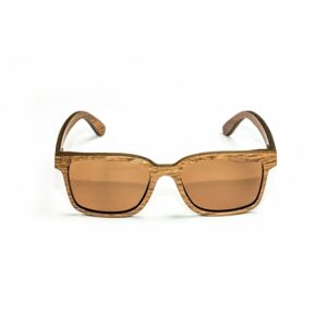 Nash Dřevěné Brýle Timber Sunglasses - jantarové skla