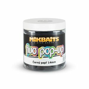 Mikbaits Plovoucí fluo boilie 250ml - Jahoda Exclusive 14mm