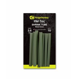 RidgeMonkey Smršťovací hadičky 10ks - 3,6mm zelená weed green