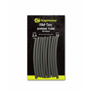 RidgeMonkey Smršťovací hadičky RM-Tec Shrink Tube 10ks - 2,4mm Silt Black