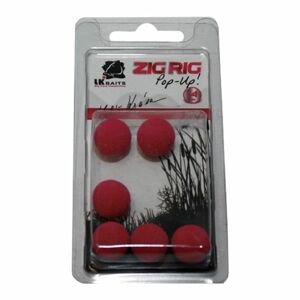 LK Baits ZIG RIG Pop–Up - 14 mm - Red