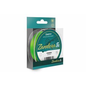 Delphin Šňůra Zandera 8 fluo zelená 150m - 0,12mm 8,5kg