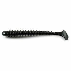 Keitech Gumová nástraha Swing Impact Black - 4"/10,2cm/4,6g/8ks