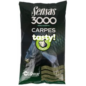 Sensas Krmítková směs 3000 Carp Tasty 1kg - Česnek