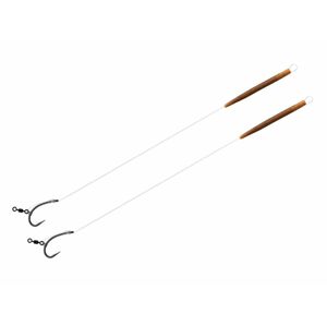 Delphin Návazec The End D-Rig 2ks - 20 cm / 17lbs / #6