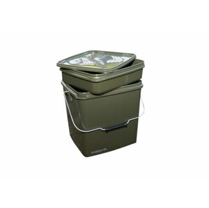 Trakker Plastový kýbl Olive Square Container 13l