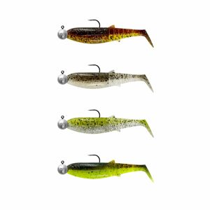 Savage Gear Gumová Nástraha Cannibal Shad Clearwater Mix Set 4ks - 12,5cm / 20g+12,5g