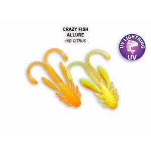 Crazy Fish Gumová Nástraha Allure 2,7cm 10ks - 9D 2,7cm