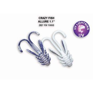 Crazy Fish Gumová nástraha Allure 28D - 5,2cm 6ks