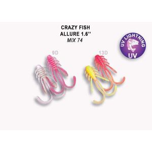 Crazy Fish Gumová Nástraha Allure M74 - 4cm 8ks