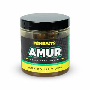 Mikbaits Boilie v dipu Amur range 250ml - 20mm