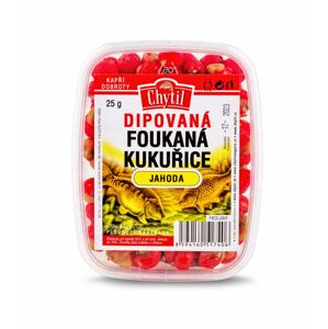 Chytil Dipovaná foukaná kukuřice 25g - Jahoda