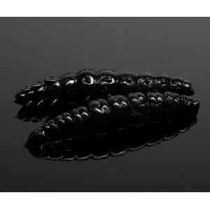 Libra Lures Larva Black - 3,5cm 12ks