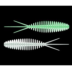 Libra Lures Turbo Worm 5,6cm 8ks - Glow UV Green