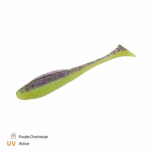 Zeck Gumová nástraha BA Sexy Swimmer 12cm - Purple Chartreuse