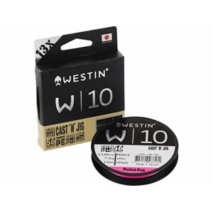 Westin Šňůra W10 Cast 'N' Jig 13 Braid Pink 110m - 0,08mm