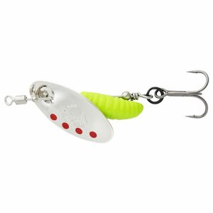 Savage Gear Třpytka Grub Spinners Red Lime -  3,8g vel.1