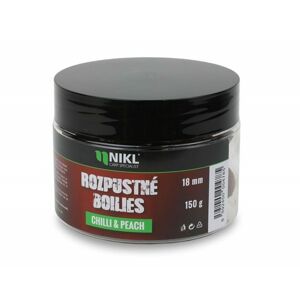 Nikl Rozpustné boilies Chilli & Peach 150g - 24mm