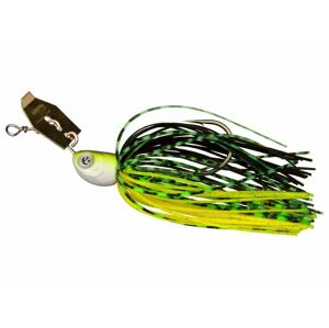 Zeck Třpytka Chatterbait Bladed Jig Chartreuse Party - vel.6/0 - 21g