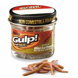 Berkley Umělá nástraha Žížala Gulp! Mini Earthworm Natural 3cm 42ks