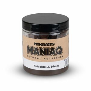 Mikbaits Boilie v dipu ManiaQ NutraKRILL 250ml - 20mm