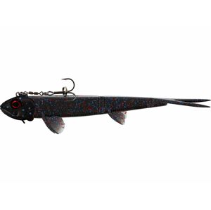 Westin Gumová nástraha TwinTeez Pelagic V-Tail R'n'R 21cm 70g - Black Mamba