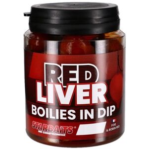 Starbaits Boilies v dipu Red Liver 150g - 24mm