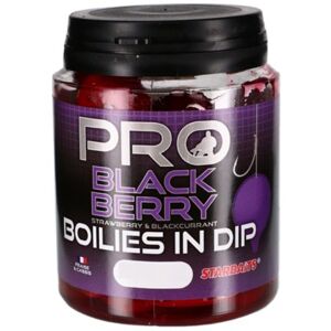 Starbaits Boilies v dipu Pro Black Berry 150g - 24mm