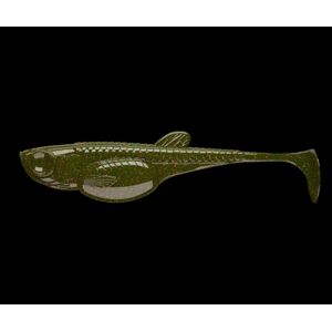Libra Lures Gumová nástraha Embrion Shad 2″ 10ks - Motor Oil Green 032