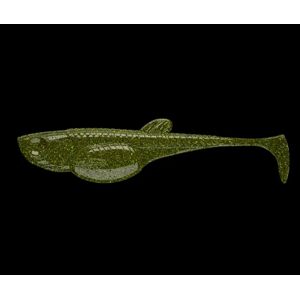 Libra Lures Gumová nástraha Embrion Shad 3″ 8ks - Salty Green 029