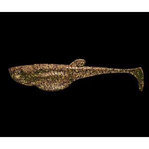 Libra Lures Gumová nástraha Embrion Shad 3″ 8ks - Motor Oil Brown 033