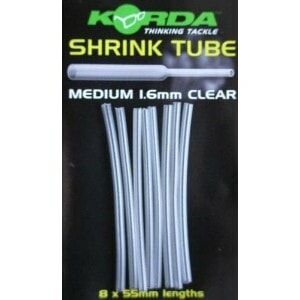 Korda Smršťovací bužírka Heat Shrink Tube clear 8ks