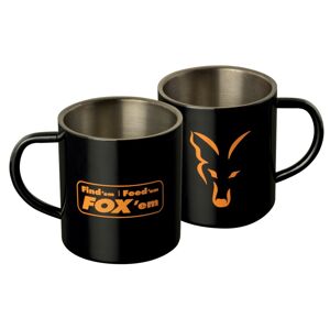 Fox Nerezový hrnek Stainless Black XL Mug 400ml