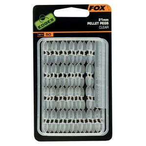 Fox Zarážky na pelety Edges Pellet Pegs Clear - 21 mm